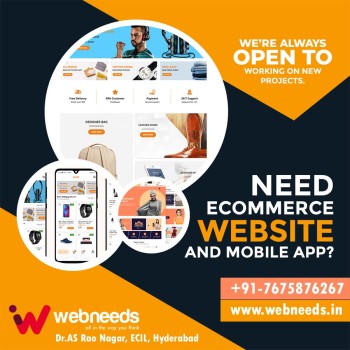 ECommerce mobile app development in India - WEB NEEDS