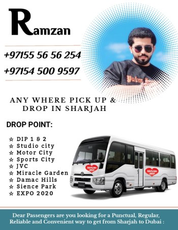 Sharjah to DIP Motor city JVC IMPZ 055 5656254 Carlift