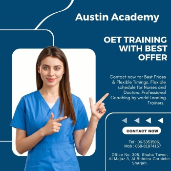 OET Training in Sharjah with Best Discount Call 058-8197415