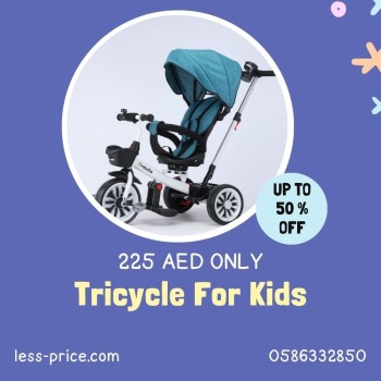 Tricycle-for-Kids-Premium-Quality-Four-in-One Excitement-uae