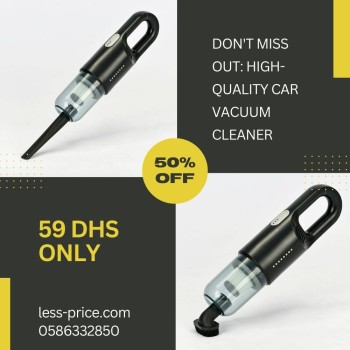 Don't Miss Out: High-Quality Car Vacuum Cleaner - Advanced Features, less Price!
