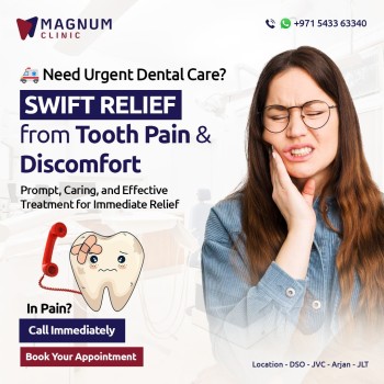 Magnum Dental Clinic - Swift Relief from Tooth Pain Discomfort