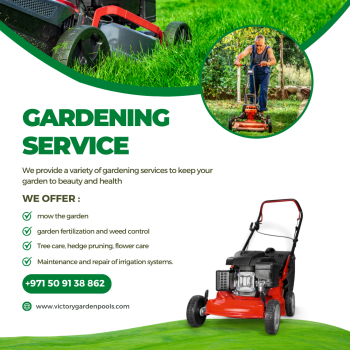 Garden Maintenance in Talal Al Ghaf 050 91 38 862