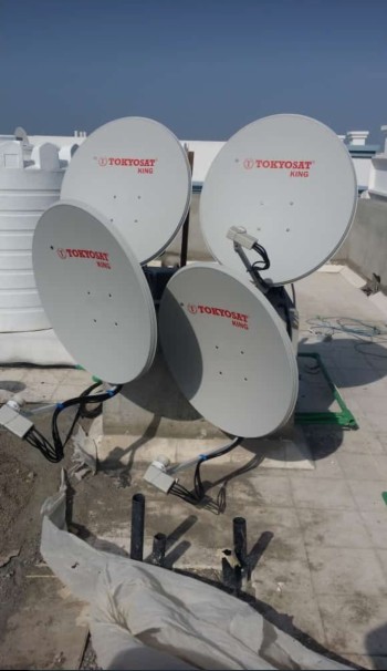 For Dish Installation plz contact 0554214497