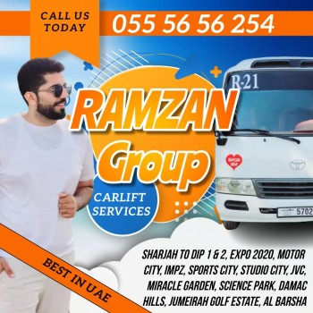 Sharjah to DIP Motor city IMPZ 055 5656254 