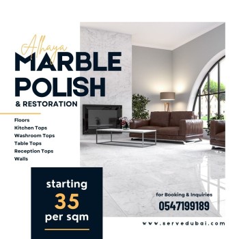 marble cleaning services Ajman 0547199189
