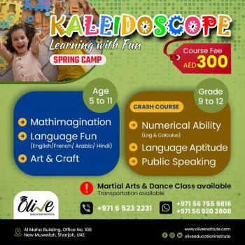  Kaleidoscope Spring Camp: Unlock Your Child's Potential with Fun and Learning!