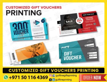 Gift vouchers printing