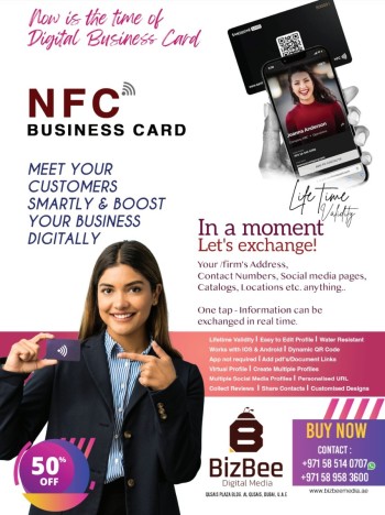 SPECIAL OFFER for NFC Business Card DIGITAL BUSINESS CARD