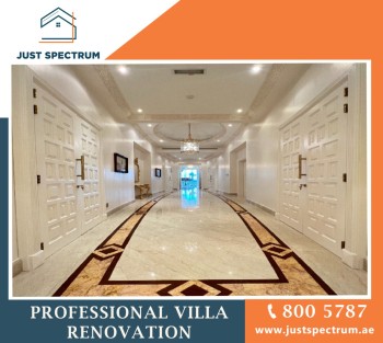 Professional Villa Renovation Services in Dubai - Just Spectrum