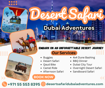 Desert Safari Dubai Adventures.