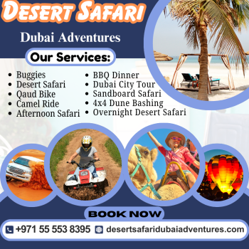 Desert Safari Dubai ADventures | +971 55 553 8395