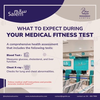 medical fitness test dubai