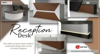 Reception Desks - Buy Top Quality Reception Desk at Highmoon Office Furniture