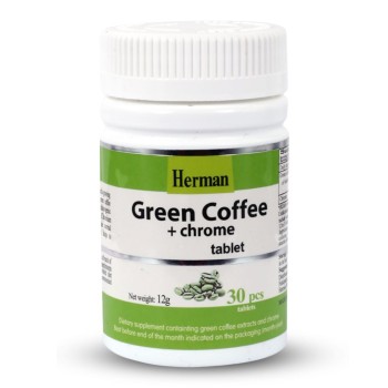 Green Coffee + Chrome Tablet – Green Coffee By Herman
