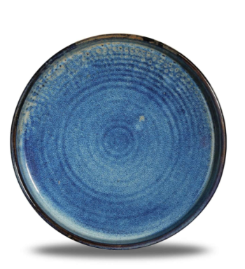 Furtino England Midnight Blue 8'/20cm Porcelain Round Plate