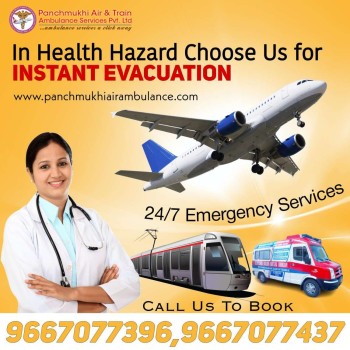 For Swift Patient Transportation Take Panchmukhi Air Ambulance Services in Bangalore