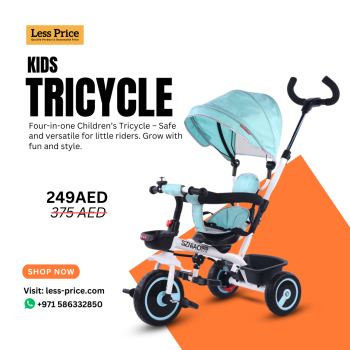 Sturdy and Colorful Tricycle for Kids - Great Deal!