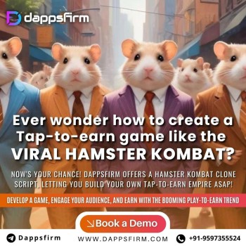 High-ROI P2E Game Development Like Hamster Kombat with hamster kombat clone script