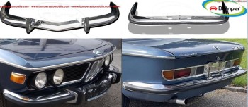 BMW 2800 CS / BMW E9 / BMW 3.0 CS bumper (1968-1975) by stainless steel 