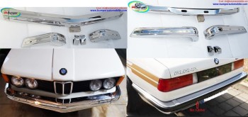 BMW E21 bumper (1975 - 1983) by stainless steel (BMW E21 Stoßfänger) 