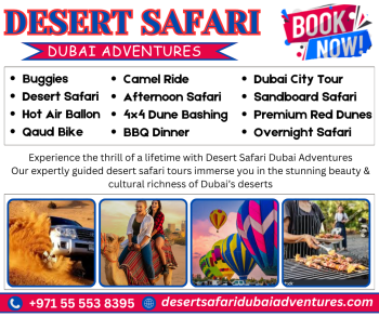 Desert Safari Dubai ADventures | +971 55 553 8395