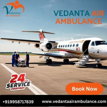 Avail of Top-Level Vedanta Air Ambulance Services in Allahabad with Capable Healthcare Support