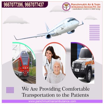 Panchmukhi Air and Train Ambulance from Patna for Quick Patient Transfer