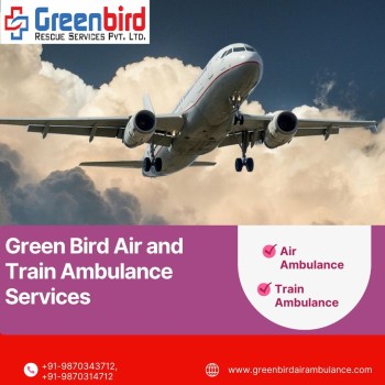 At Nominal Fare Get Green Bird Air and Train Ambulance Services in Agartala on Time