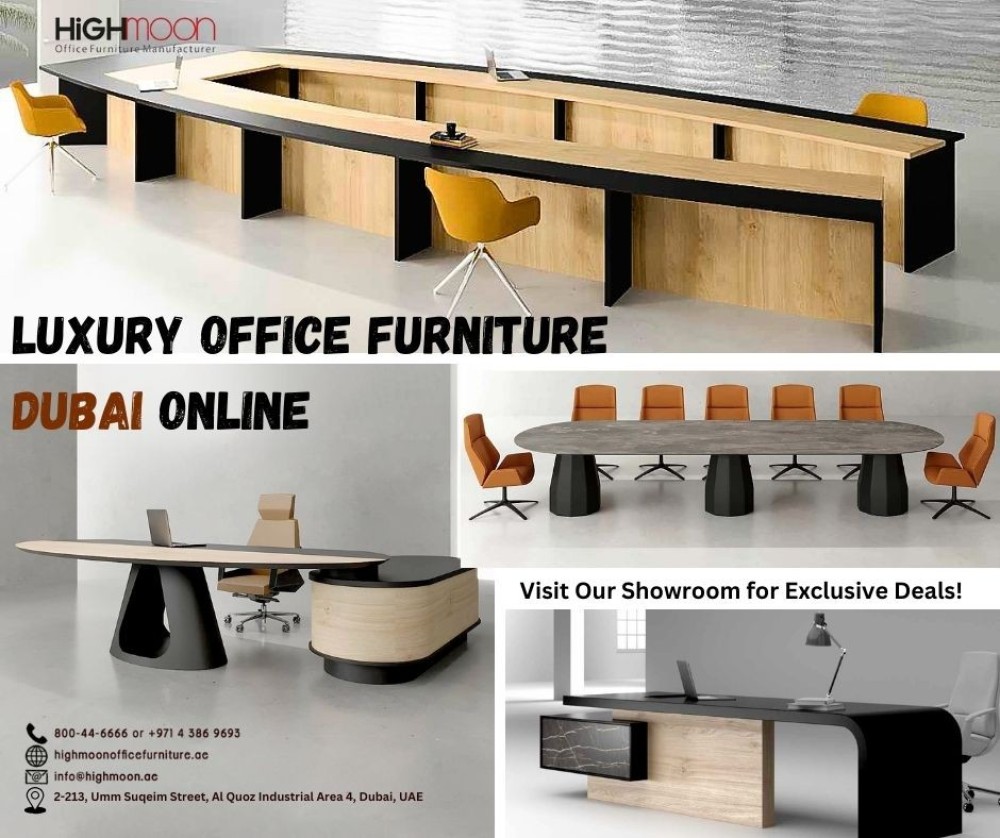 Luxury Office Furniture Dubai Online- Highmoon Office Furniture 