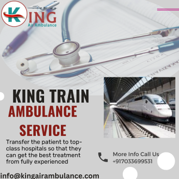 Utilize King  Train Ambulance Service In Ranchi  With Unique Hi-Tech Setup