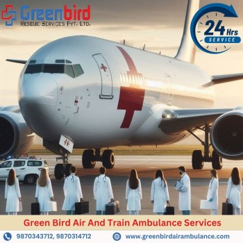 For Appropriate Medical Care Take Green Bird Air Ambulance Services in Raipur