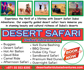 Desert Safari Dubai ADventures | +971 55 553 8395