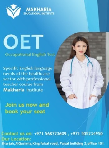   OET The (Occupational English Test) is an English proficiency test  WITH MAKHARIA CALL 0568723609