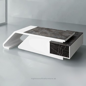 Special Offer - Liro L-Shaped CEO Executive Desk - Highmoon