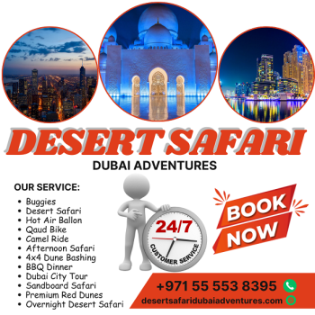 Desert Safari Dubai ADventures | +971 55 553 8395