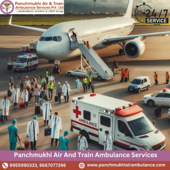 Hire Panchmukhi Air Ambulance Services in Allahabad with Superb ICU Setup