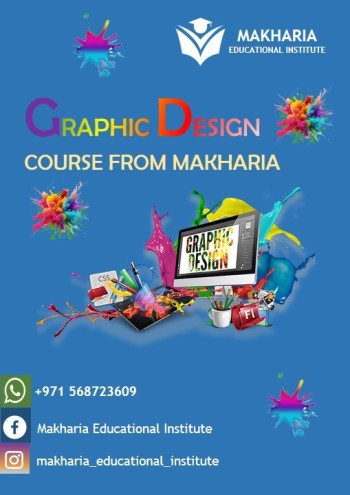 'Graphic Design course:best offer makharia institute near Al Qasimia