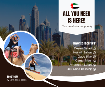 Sand Boarding Desert Safari Dubai / +971555538395