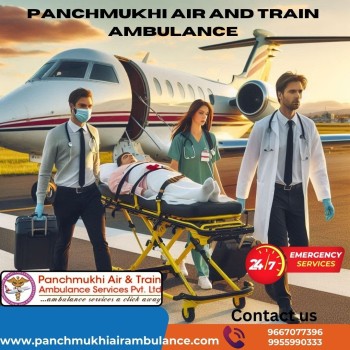 Get Panchmukhi Air Ambulance Services in Bhopal with Advanced Life Care Medical Facilities