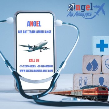 Pick Modern Angel Air and Train Ambulance Service in Raigarh at a Reasonable Rate