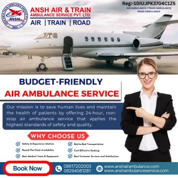 Hire For Trauma Condition - Ansh Air Ambulance Services in Ranchi with Safety