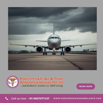 Use Panchmukhi Air and Train Ambulance Services in Bhopal with Life-Care Medical Setup