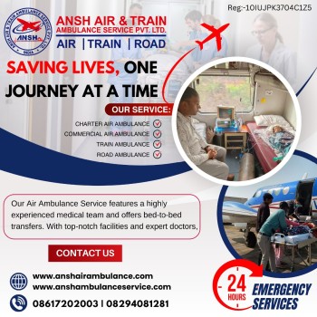 Ansh Air Ambulance Services In Kolkata - Prefer The Relocation With Medical Services