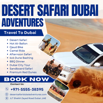 Desert Safari Dubai ADventures | +971 55 553 8395