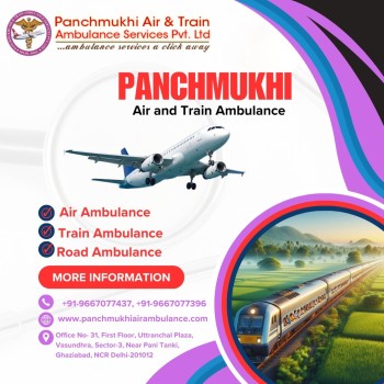 Panchmukhi Air and Train Ambulance in Patna – Safe and Best