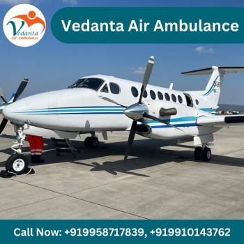 Book Vedanta Air Ambulance from Mumbai with Superior Medical Assistance