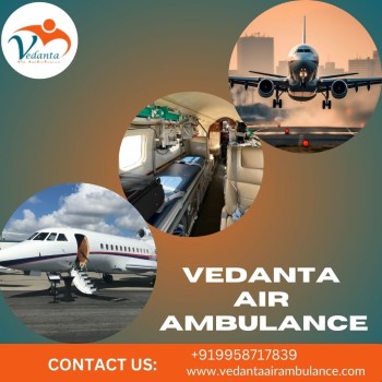 Obtain Vedanta Air Ambulance from Bhopal with Splendid Healthcare Features