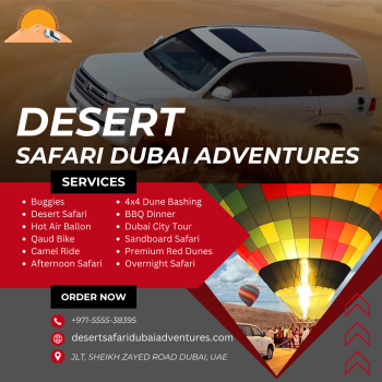 Desert Safari Dubai Adventures | +971 55 553 8395