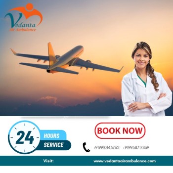 Select Vedanta Air Ambulance from Mumbai with Excellent Healthcare Attention